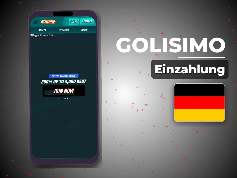 Golisimo - Einzahlung