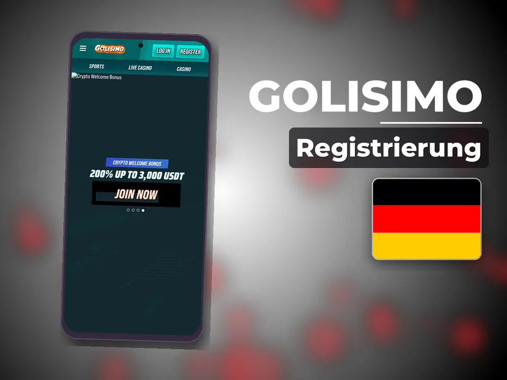 Golisimo - Registrierung