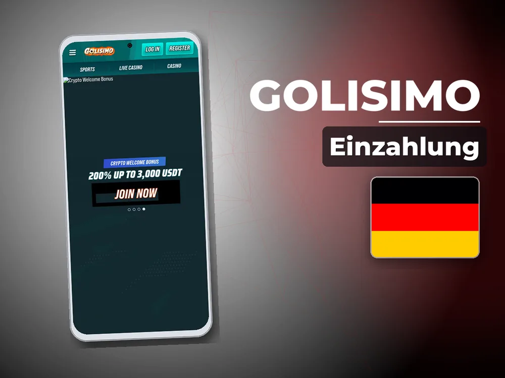 Golisimo - Einzahlung