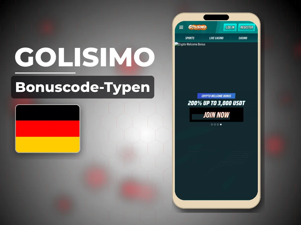 Golisimo - Bonuscode-Typen